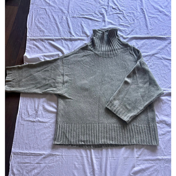 James Street Co Finn Turtleneck Sweater L/XL | 100% RWS Merino Wool | Oversized - Picture 4 of 12